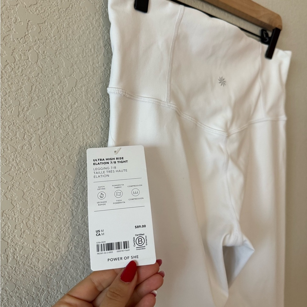Athleta White High-Rise Leggings